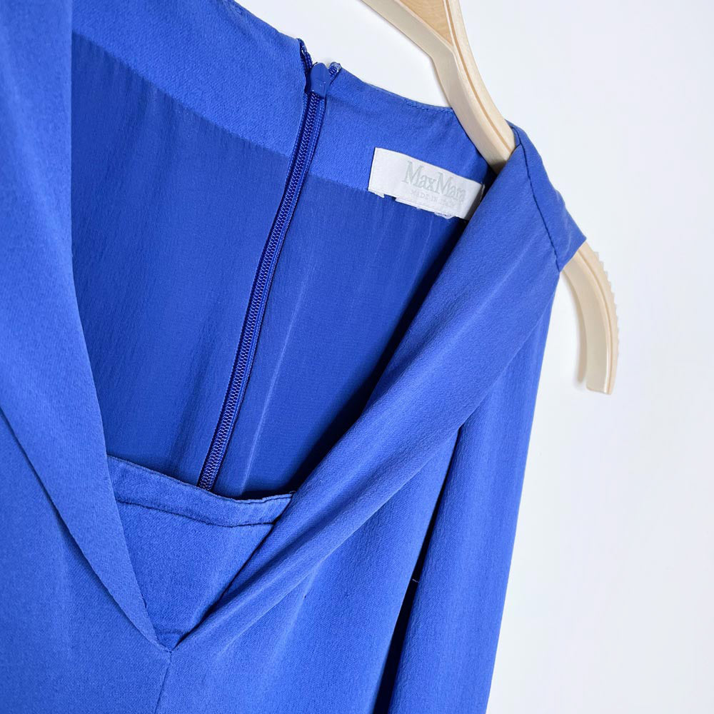 vintage max mara silk sailors blouse