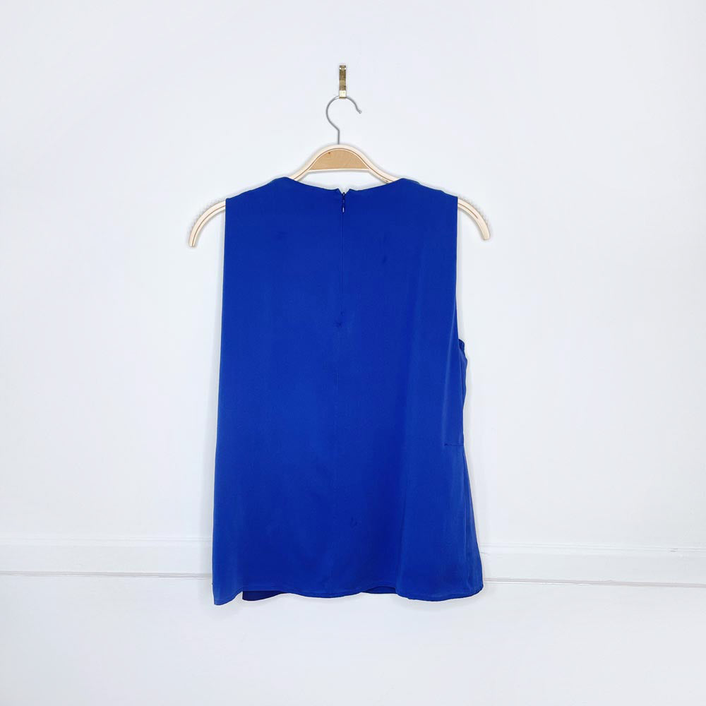 vintage max mara silk sailors blouse