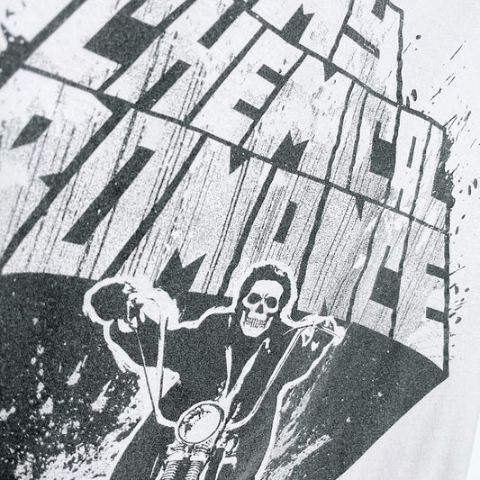 my chemical romance skeleton rider tee