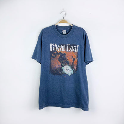vintage 2003 meatloaf bat outta hell tee