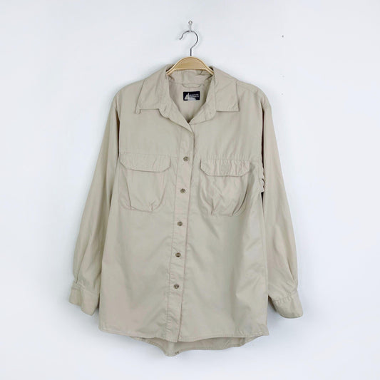 vintage mec gorpcore utility shirt