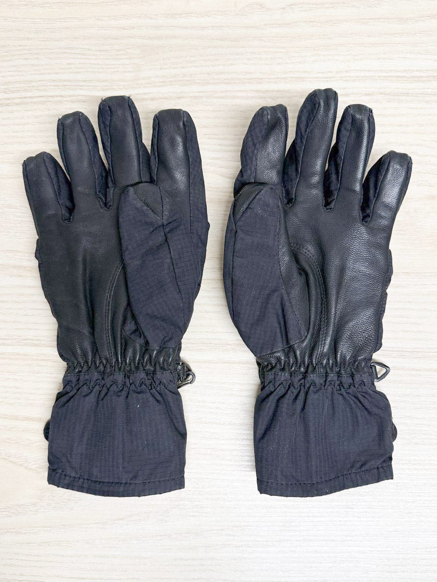 mec semi - waterproof leather palm gloves - good market thrift store