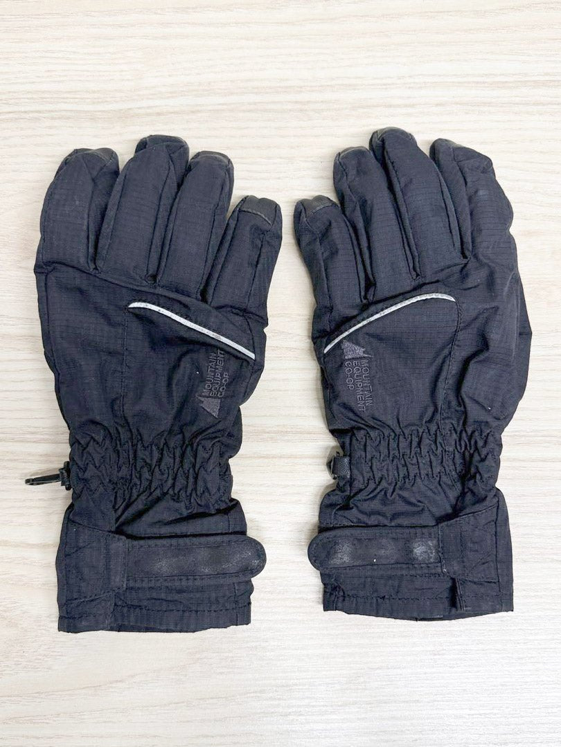 mec semi - waterproof leather palm gloves - good market thrift store