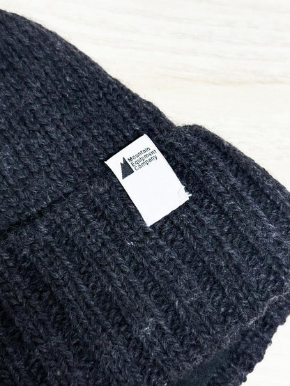 mec wool - blend fleece lined toque - good market thrift store
