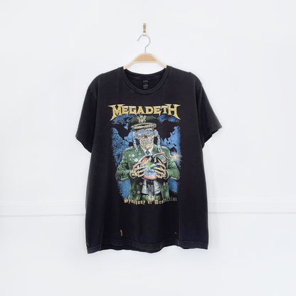 megadeath symphony of destruction metal graphic tee