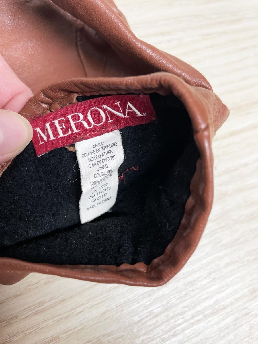 merona studded leather driving gloves - good market thrift store