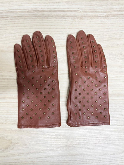 merona studded leather driving gloves - good market thrift store