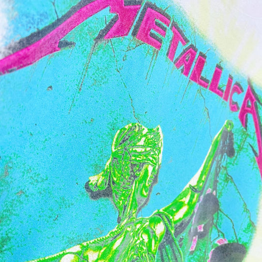 metallica 2022 justice for all tie dye tee