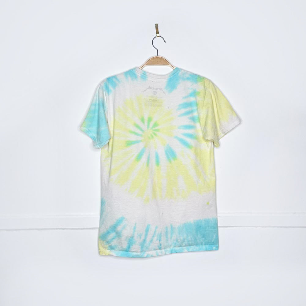 metallica 2022 justice for all tie dye tee