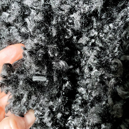 milly faux fur persian lamb short coat