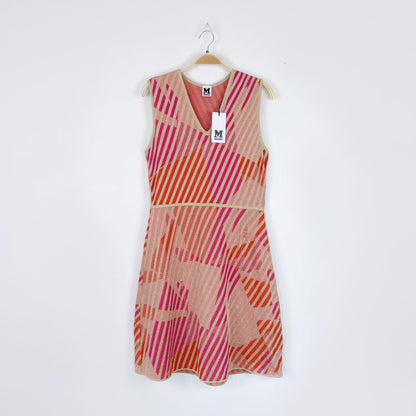 nwt missoni metallic jacquard knit mini dress