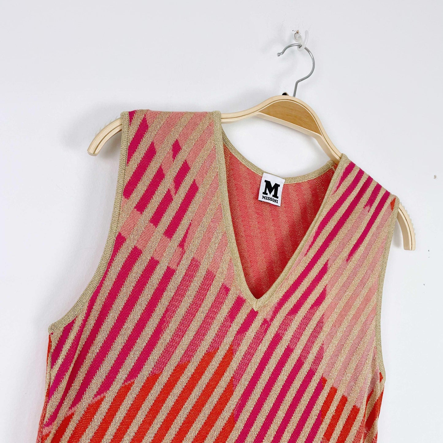 nwt missoni metallic jacquard knit mini dress