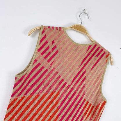 nwt missoni metallic jacquard knit mini dress