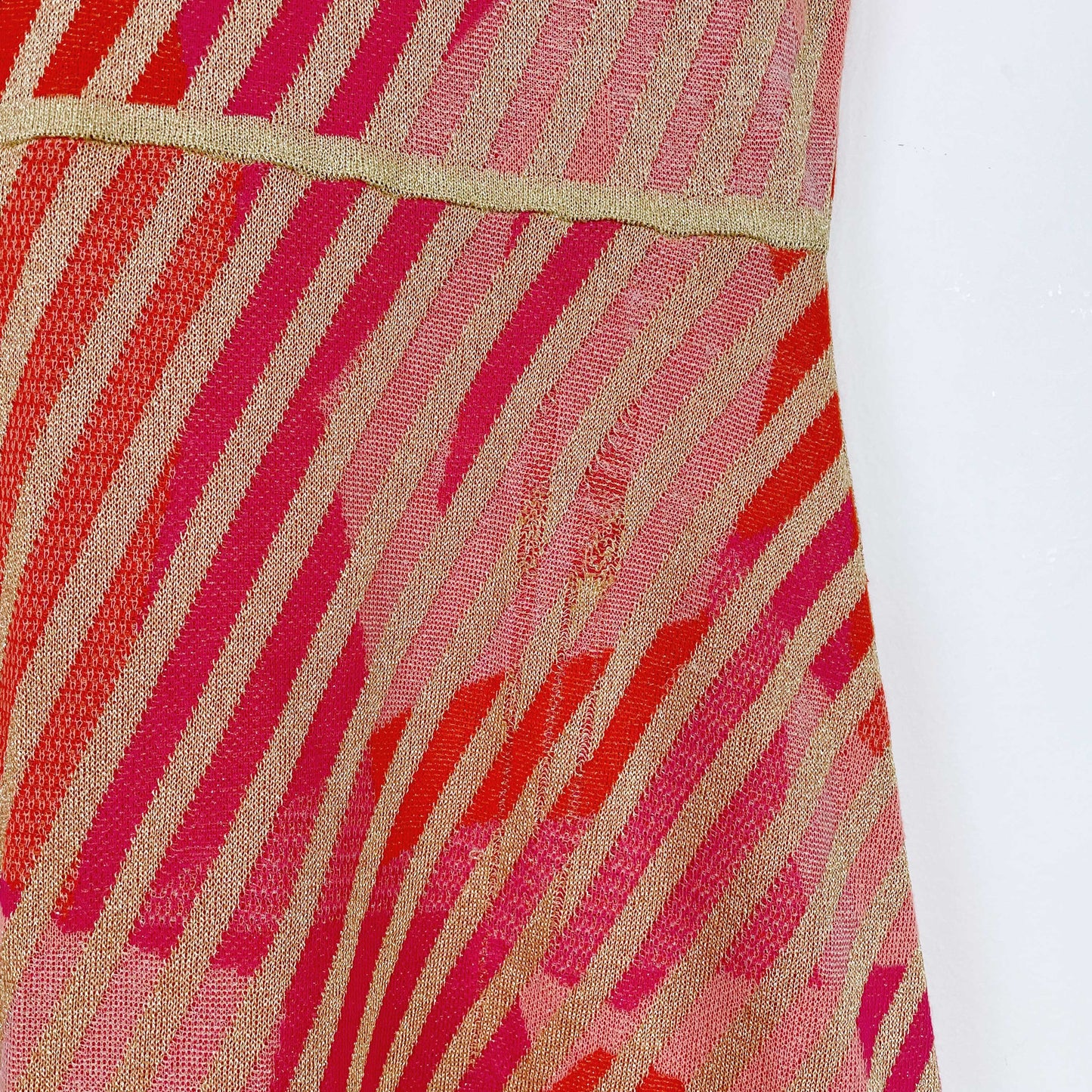 nwt missoni metallic jacquard knit mini dress