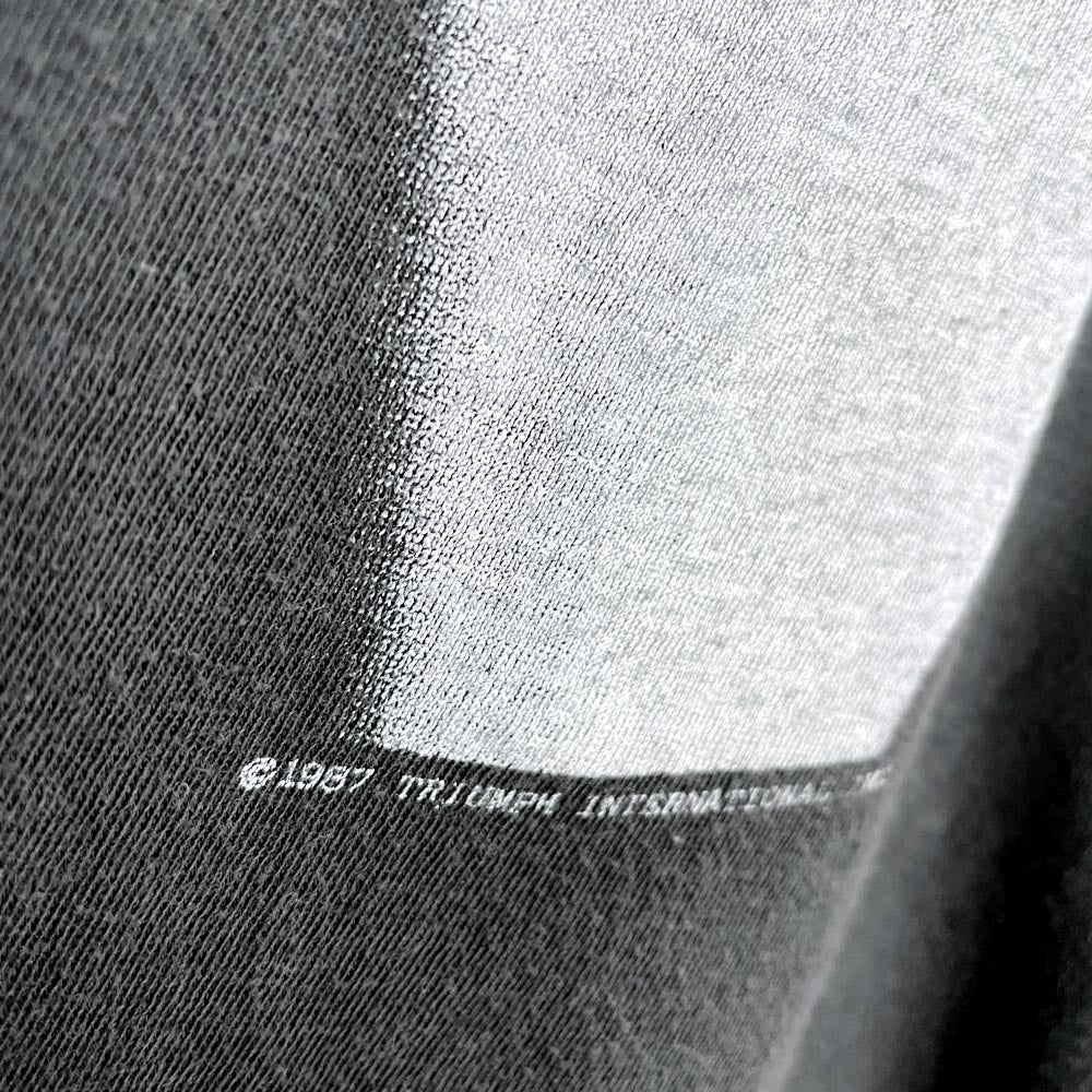 vintage 1987 michael jackson x triumph graphic tee