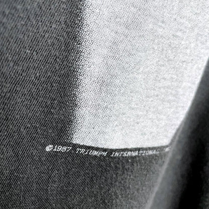 vintage 1987 michael jackson x triumph graphic tee