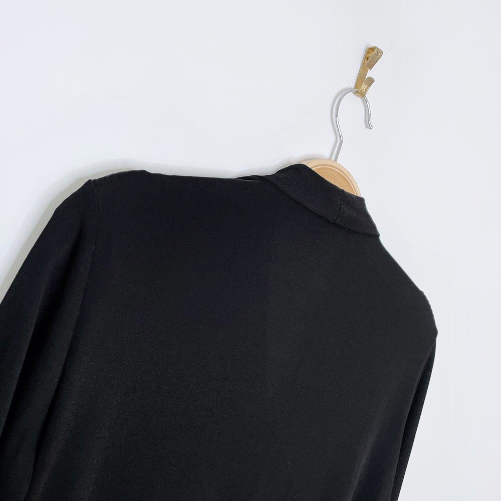 mm lafleur deneuve faux wrap top