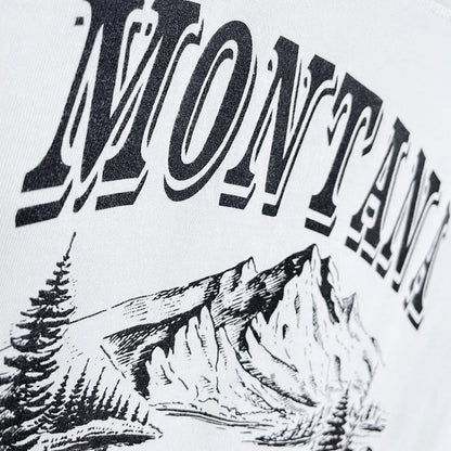 daybreak montana graphic crop tee