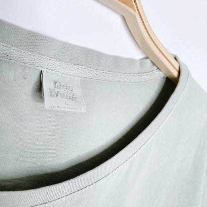 daybreak montana graphic crop tee