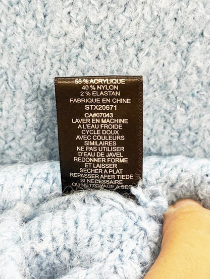 moon & madison boxy mock neck knit sweater - good market thrift store