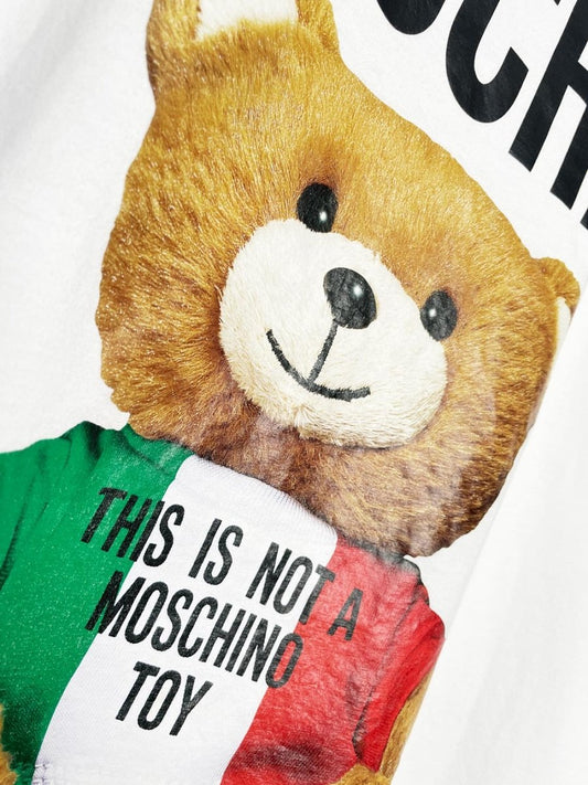 moschino teddy bear "this is not a moschino toy" tee | couture ! - good market thrift store