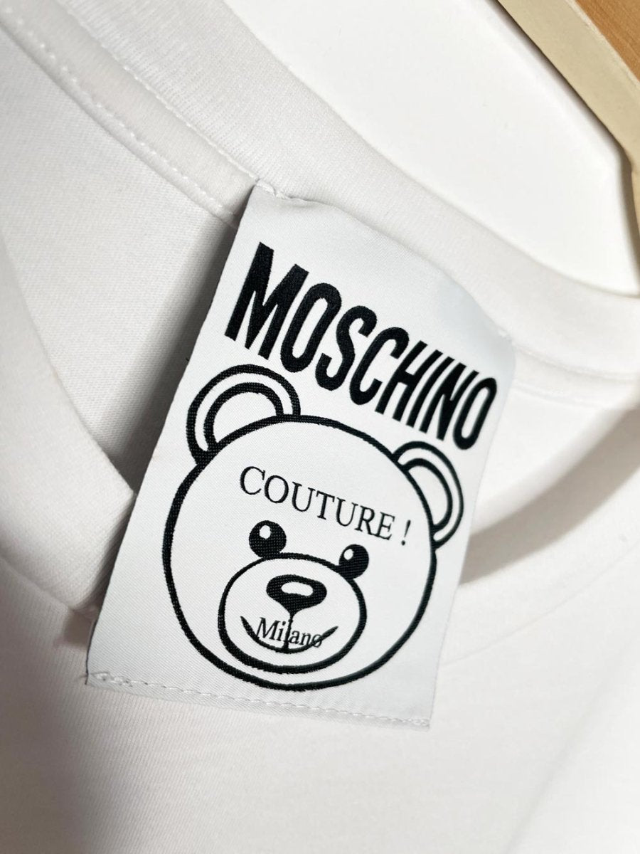 moschino teddy bear "this is not a moschino toy" tee | couture ! - good market thrift store
