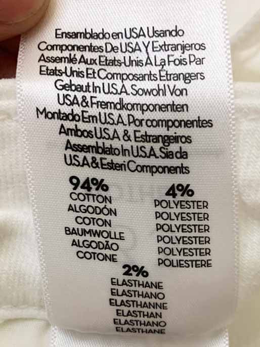 mother wide leg raw hem jeans | made in usa - good market thrift store