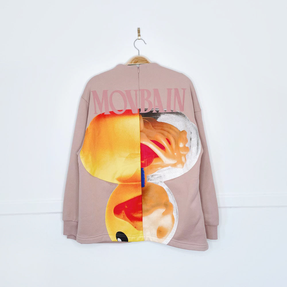nwt movbain x FR NY duck graphic sweatshirt