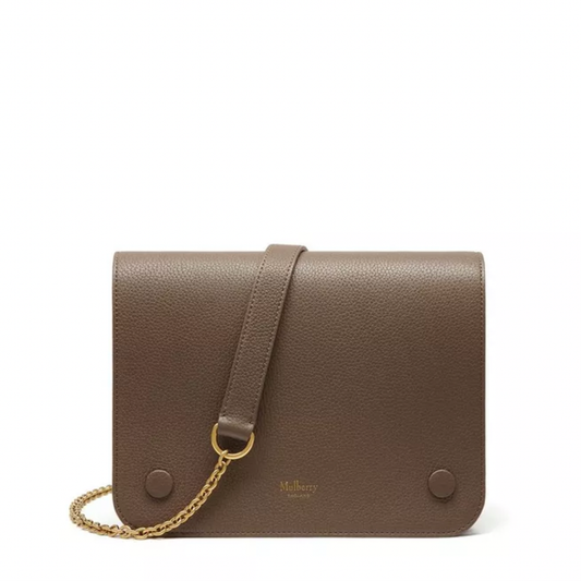 mulberry small clifton pebbled leather bag