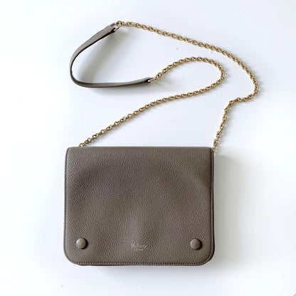 mulberry small clifton pebbled leather bag