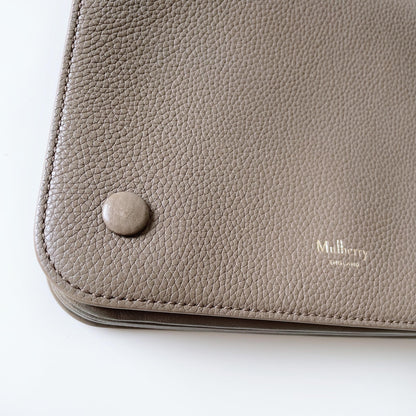 mulberry small clifton pebbled leather bag