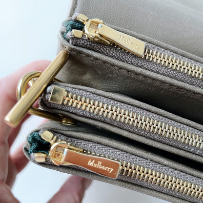 mulberry small clifton pebbled leather bag