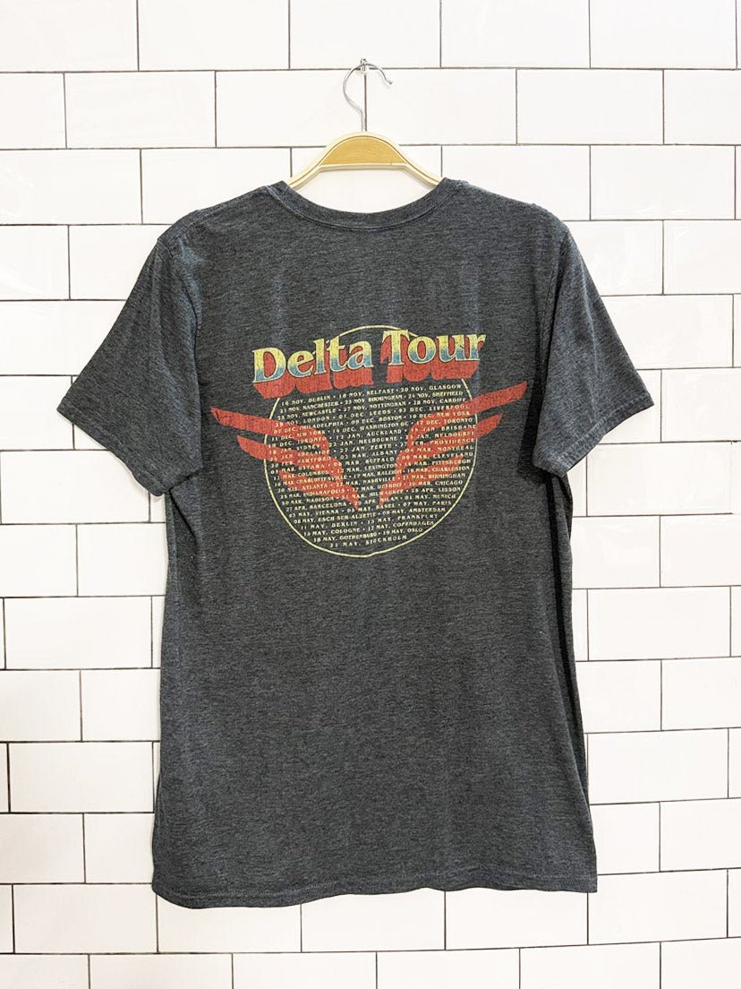 mumford and sons delta tour graphic tee - good market thrift store