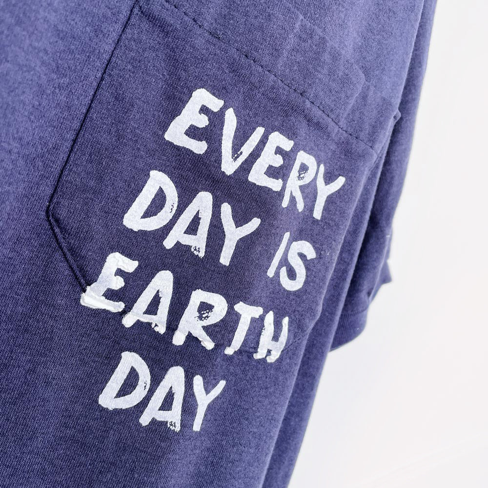 vintage 80s mww x earth activist ringer pocket tee