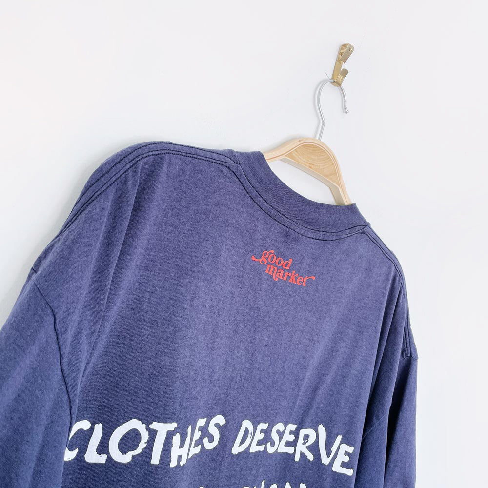 vintage 80s mww x earth activist ringer pocket tee