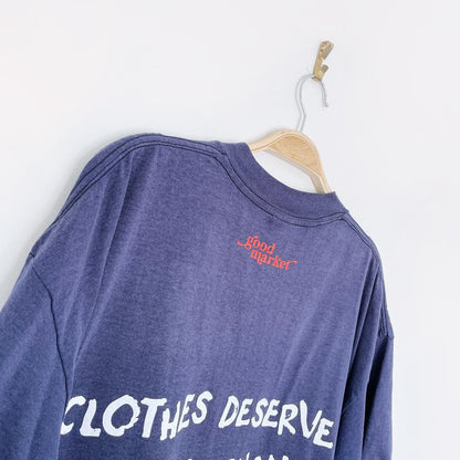 vintage 80s mww x earth activist ringer pocket tee