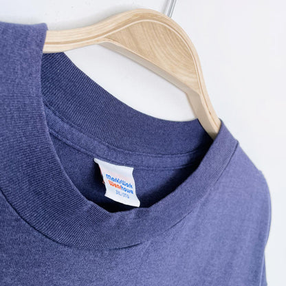 vintage 80s mww x earth activist ringer pocket tee