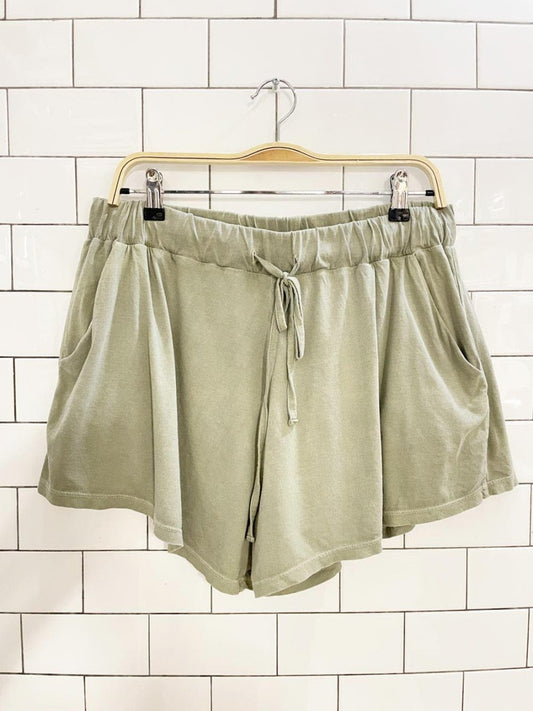 nanavatee casual double layer lounge shorts - good market thrift store