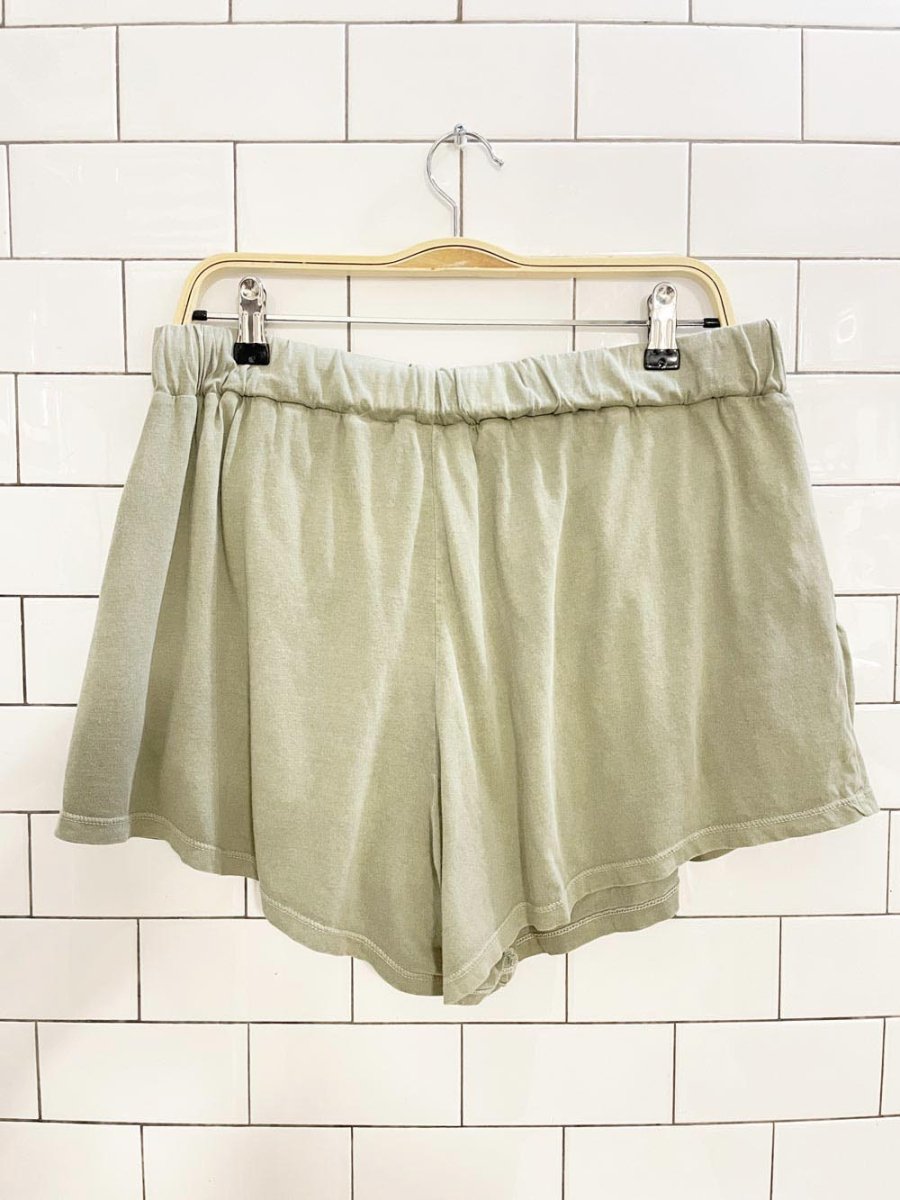 nanavatee casual double layer lounge shorts - good market thrift store