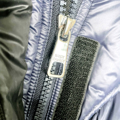 nancy cavally paris hand made puffer jacket - size large