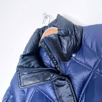 nancy cavally paris hand made puffer jacket - size large