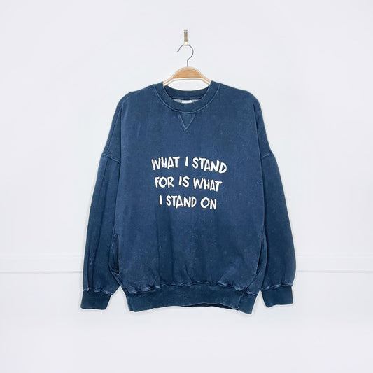 j&co x earth activist pocket crew sweatshirt