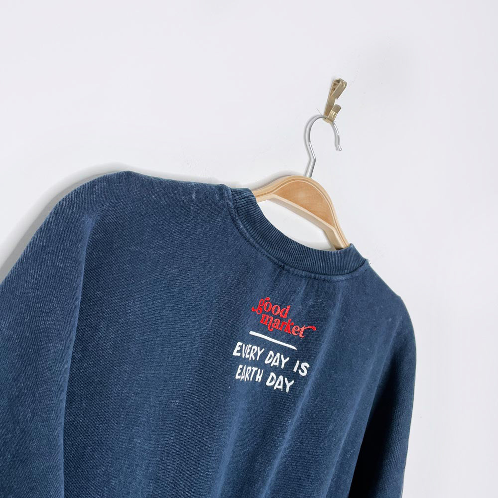 j&co x earth activist pocket crew sweatshirt