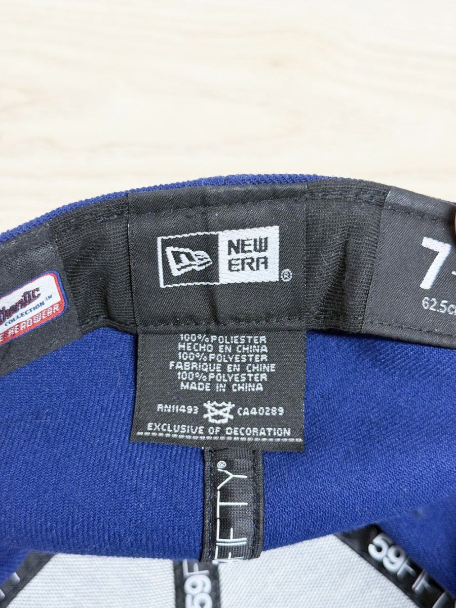 new era 59fifty los angeles dodgers full back fitted hat - good market thrift store