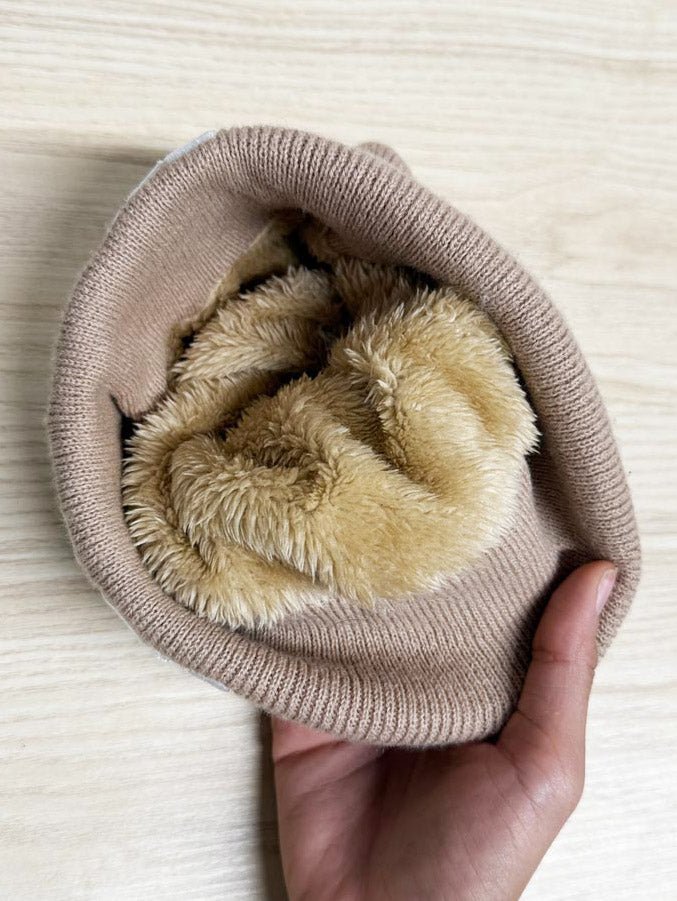 new york embroidered fleece lined toque - good market thrift store