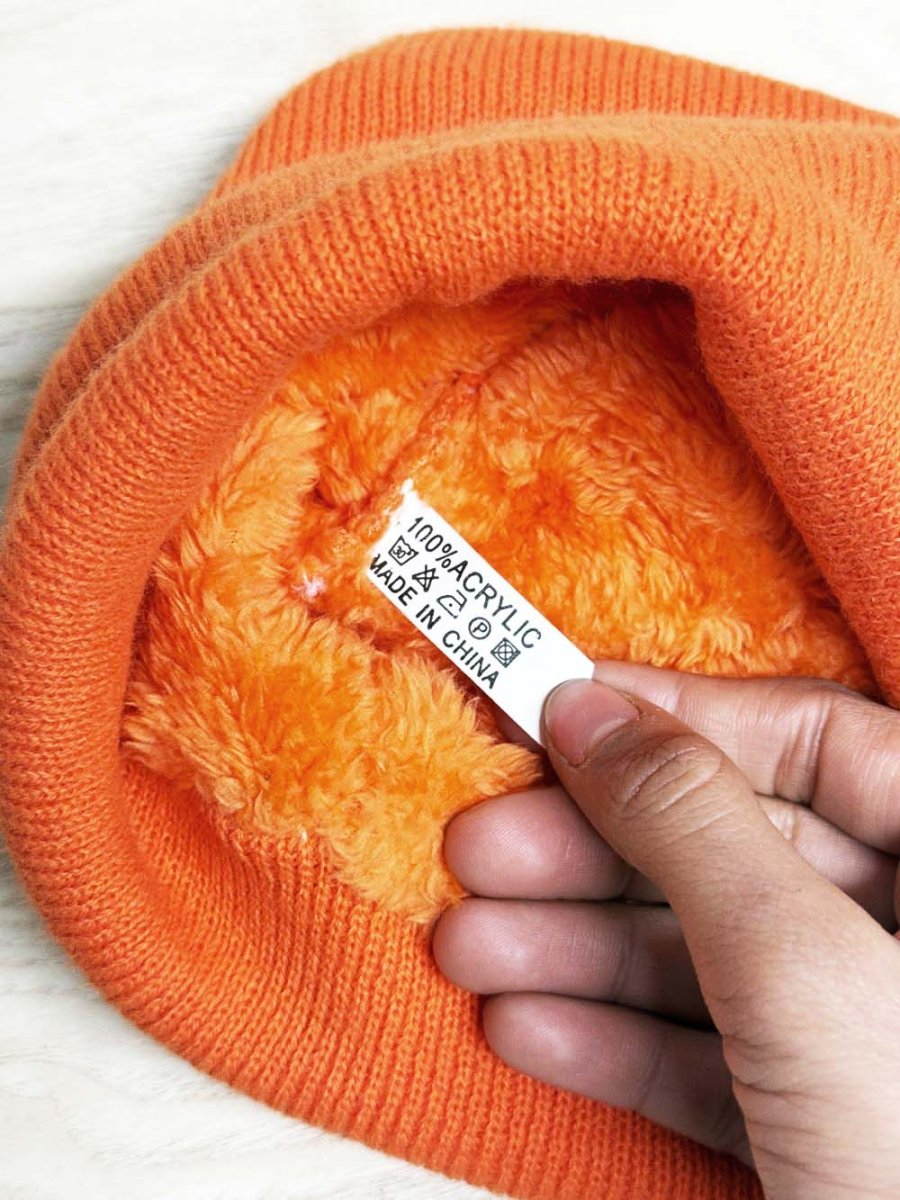 new york plush lined toque - good market thrift store