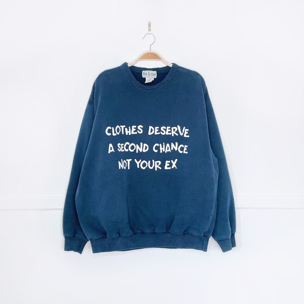 vintage 90s non-fiction x earth activist cottage crew