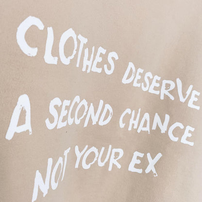 vintage 90s non-fiction x earth activist crop sweatshirt