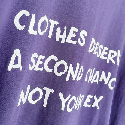 vintage 90s non-fiction x earth activist oversized tee