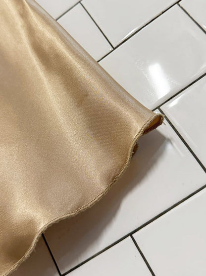 nicole miller NY satin flowy midi skirt | made in USA - good market thrift store